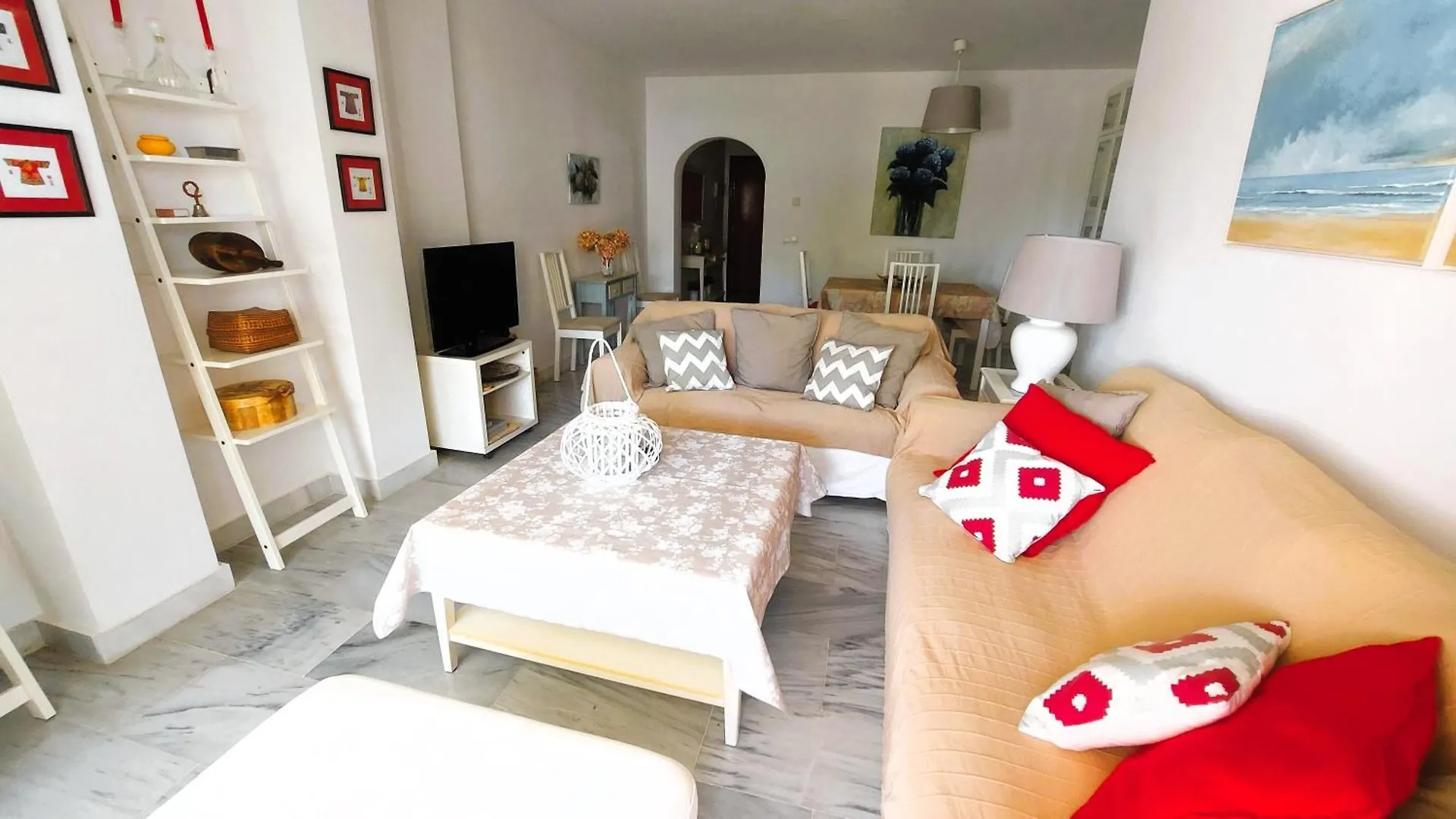 Beach And Golfside Apartment In Guadalmina Marbella Spain